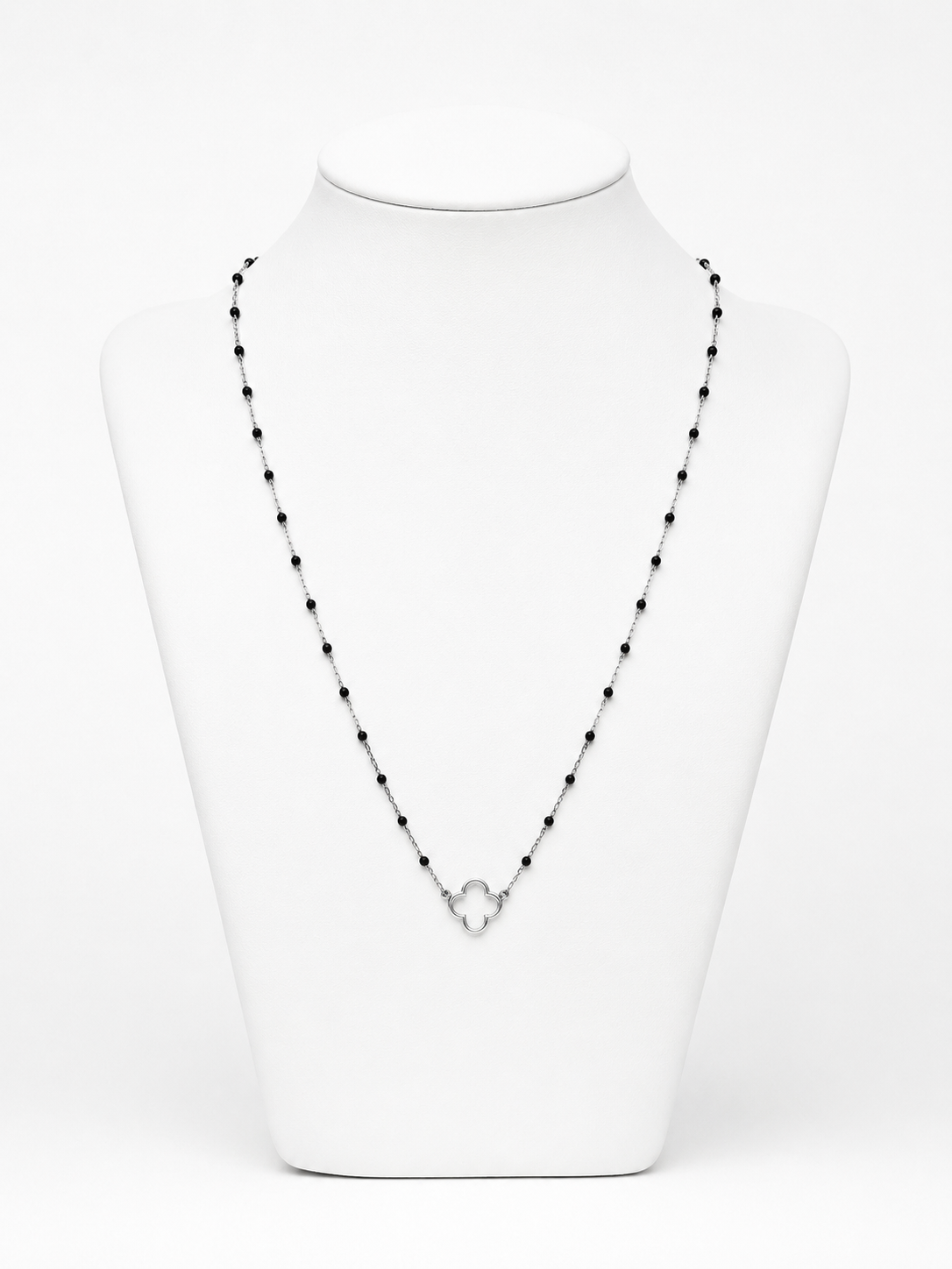 Collier CHANCE argenté perles