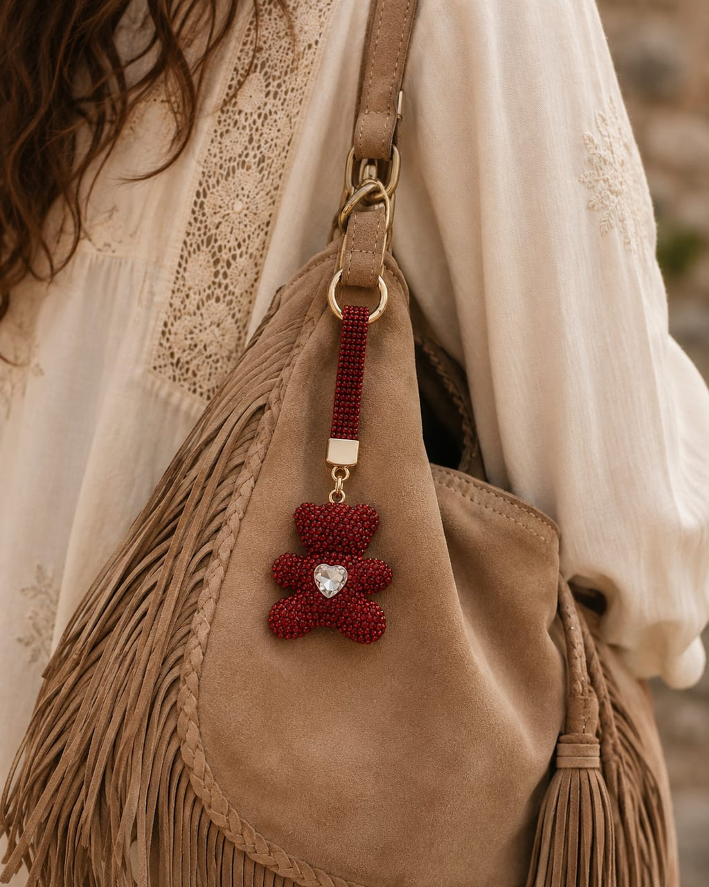 Porte-clés / Bijou de sac TEDDY Mayä Boutique
