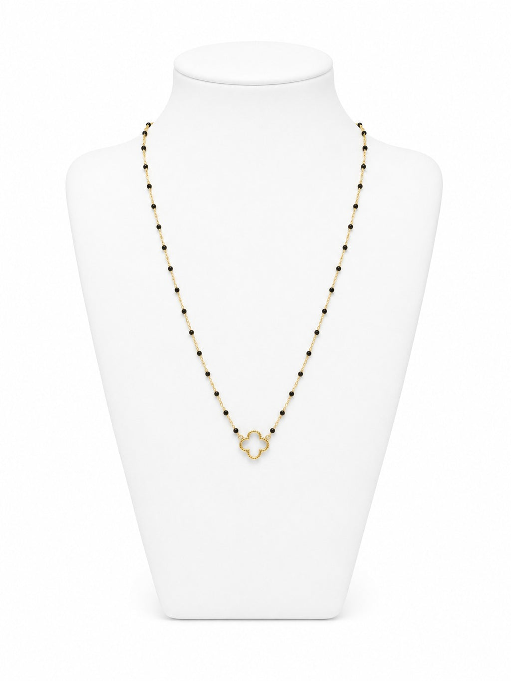 Collier CHANCE doré perles