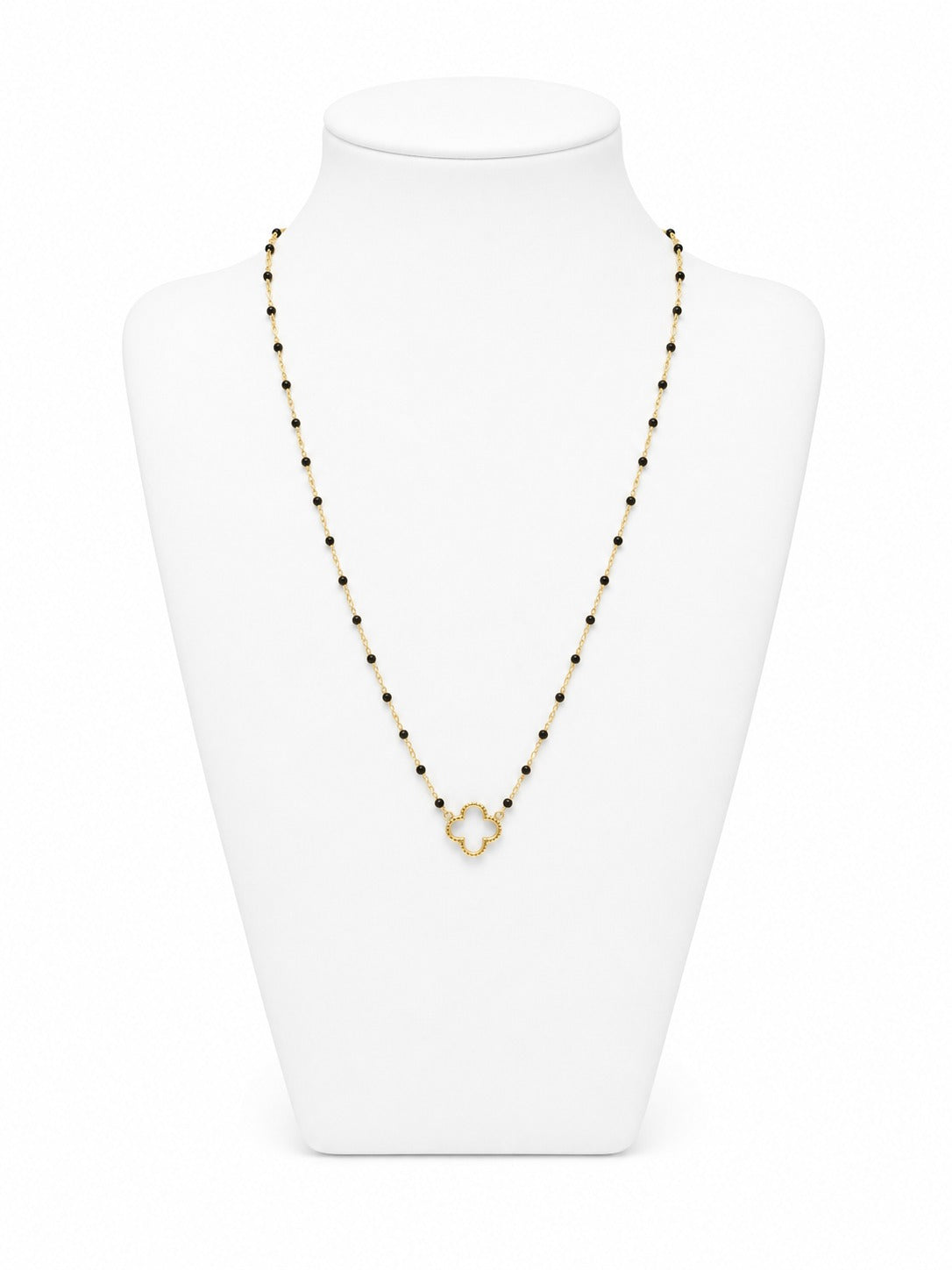Collier CHANCE doré perles